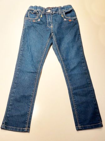 JEANS | JIPIN | Grösse 122 | Blau mit Verzierungen