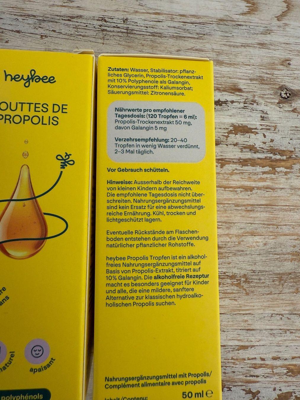 Cibi & Specialità: 2x Propolis Tropfen von Heybee, Neu – Nuovo (secondo la descrizione) da Wolfwil venduto da Inseider12 1