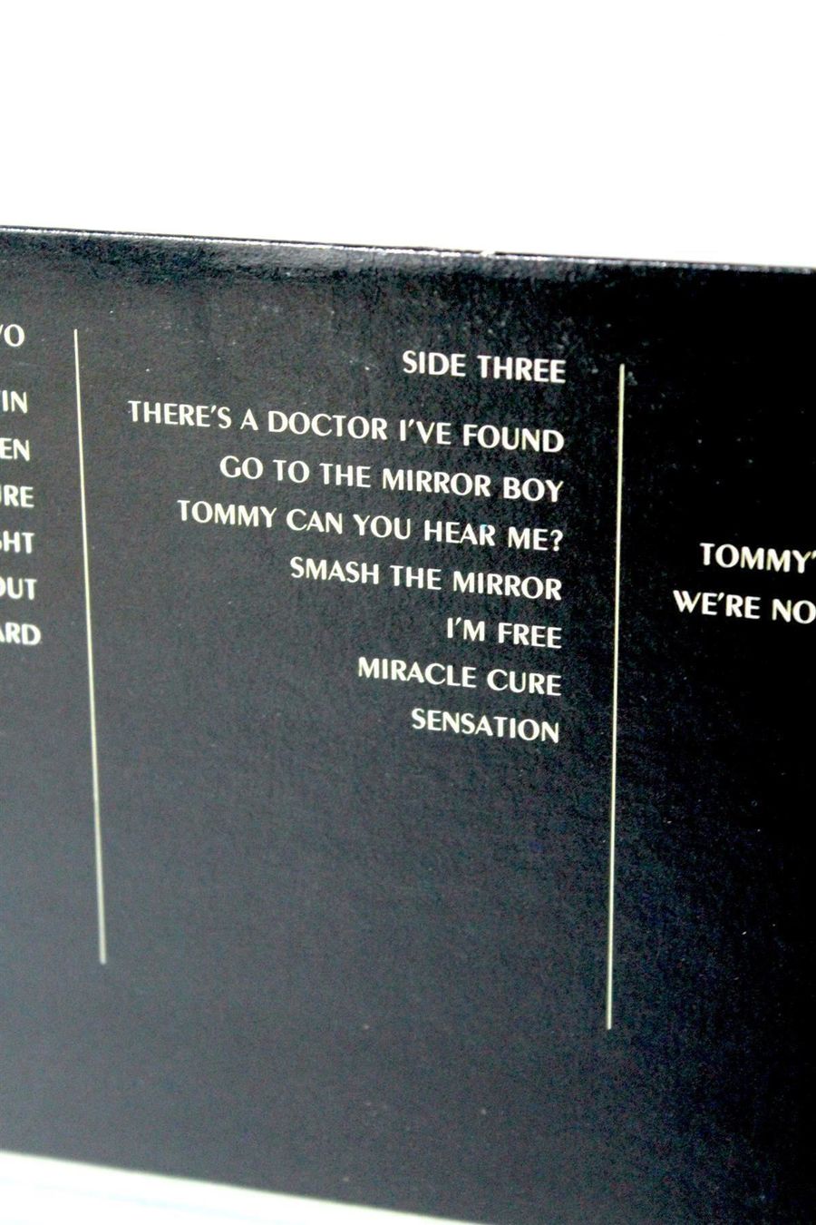 Schallplatten: (nicht) THE WHO: Tommy – Gebraucht aus Bern von kultiges 7