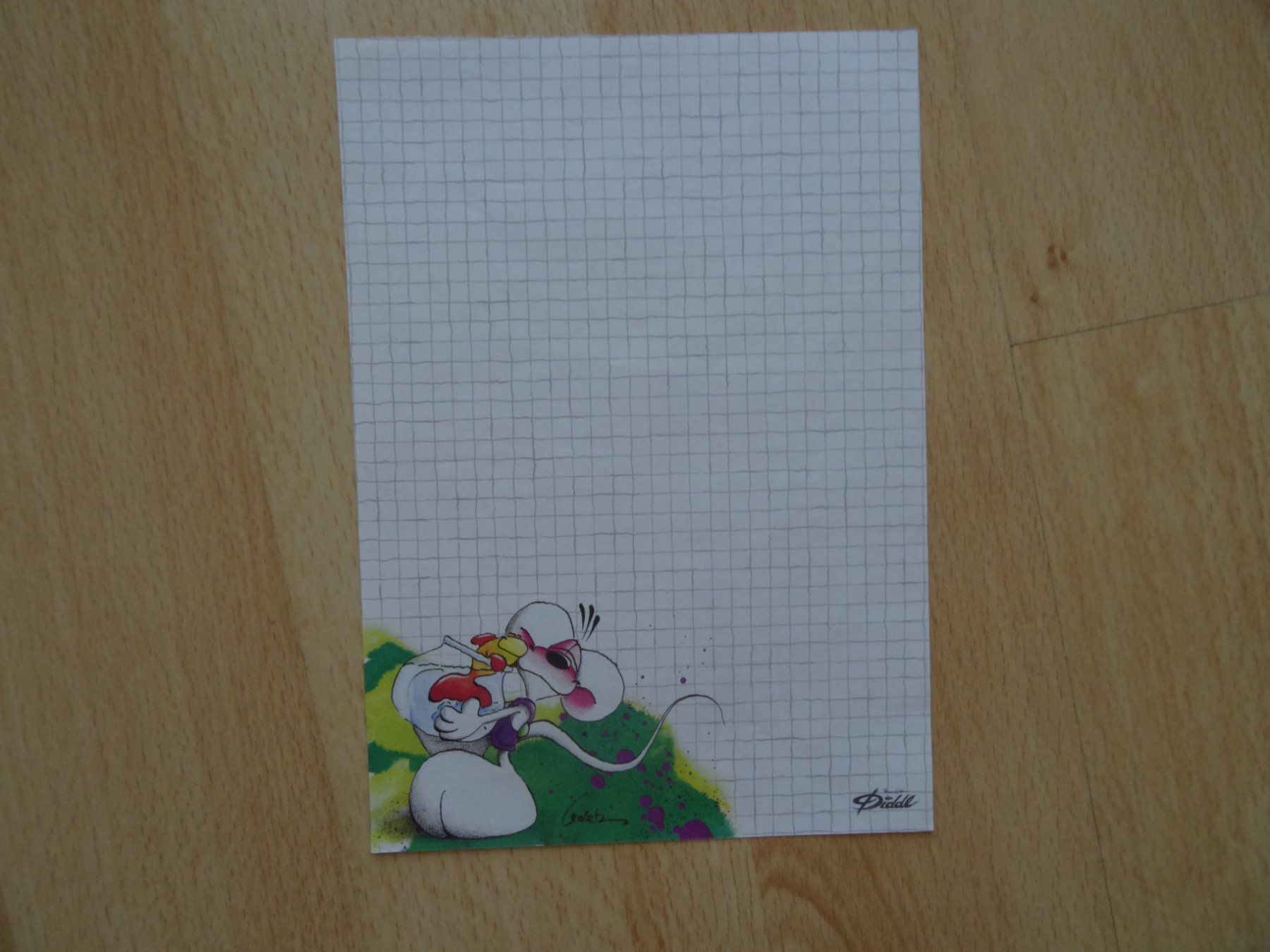 Blocchi: Diddl Blatt A5 aus Block Nr. 130 – Usato da Lupfig venduto da Jolly63