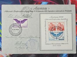 CL33 Enveloppe + Timbre Suisse 1938