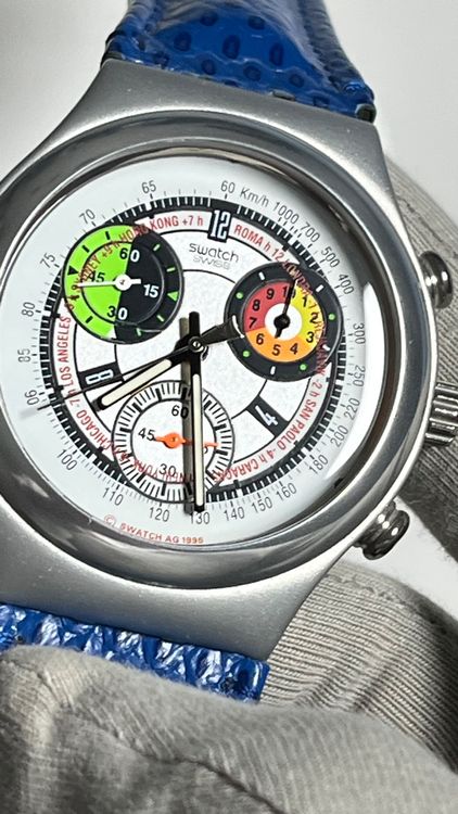 Coole Swatch Uhr, Chronograph 6