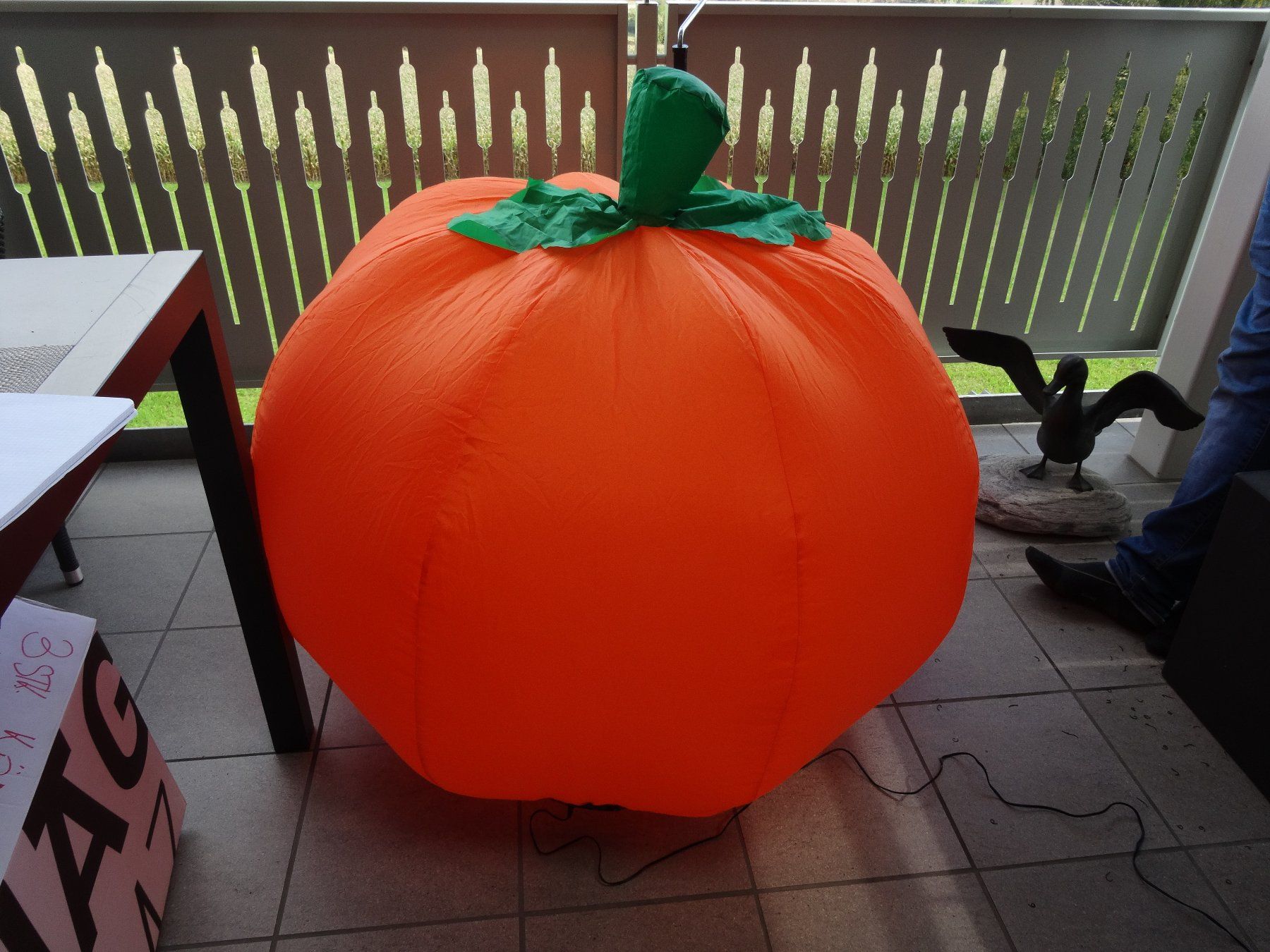 Tutte le decorazioni: Halloween Kürbis mit Luftgebläse – Usato da Neerach venduto da jenny062 1