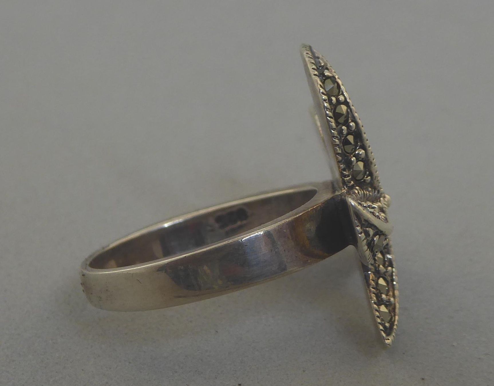 Ringe: Ring 925 mit Markasiten – Gebraucht aus Muri AG von Lineli2020 3