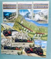 9 Ansichtskarten Brienz Rothornbahn