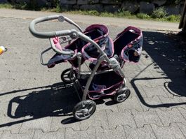 Verkauft - Nicht bieten! Puppenwagen Zwillingswagen