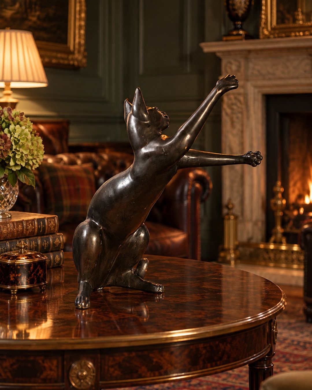 Sculptures & Statues: SCULPTURE CHAT – D'occasion à Moutier par Vintage-signature 5