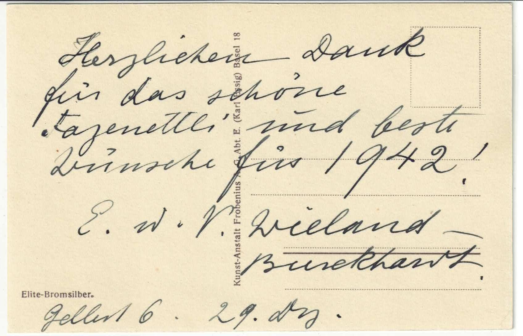 Cartoline postali: St. Chrischona bei Basel – Usato da Ettingen venduto da Kartenplanet 1