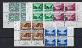 Pro Patria Viererblocks 1956 gestempelt 14587