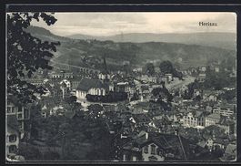 Herisau, Teilansicht aus der Vogelschau