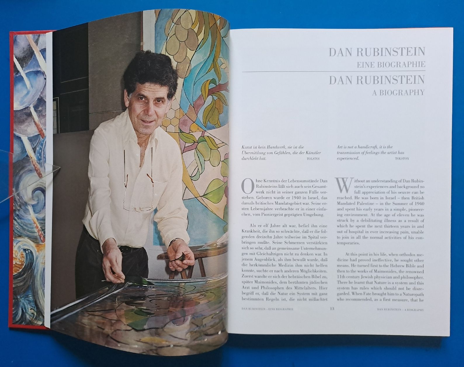 Libri: Dan Rubinstein: GENESIS. Glasierter in Jerusalem EA 1996 – Usato da Zürich venduto da archiphil 4