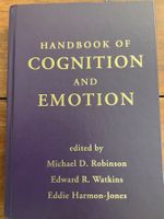 Handbook Cognition and emotion : Michael D. Robinson