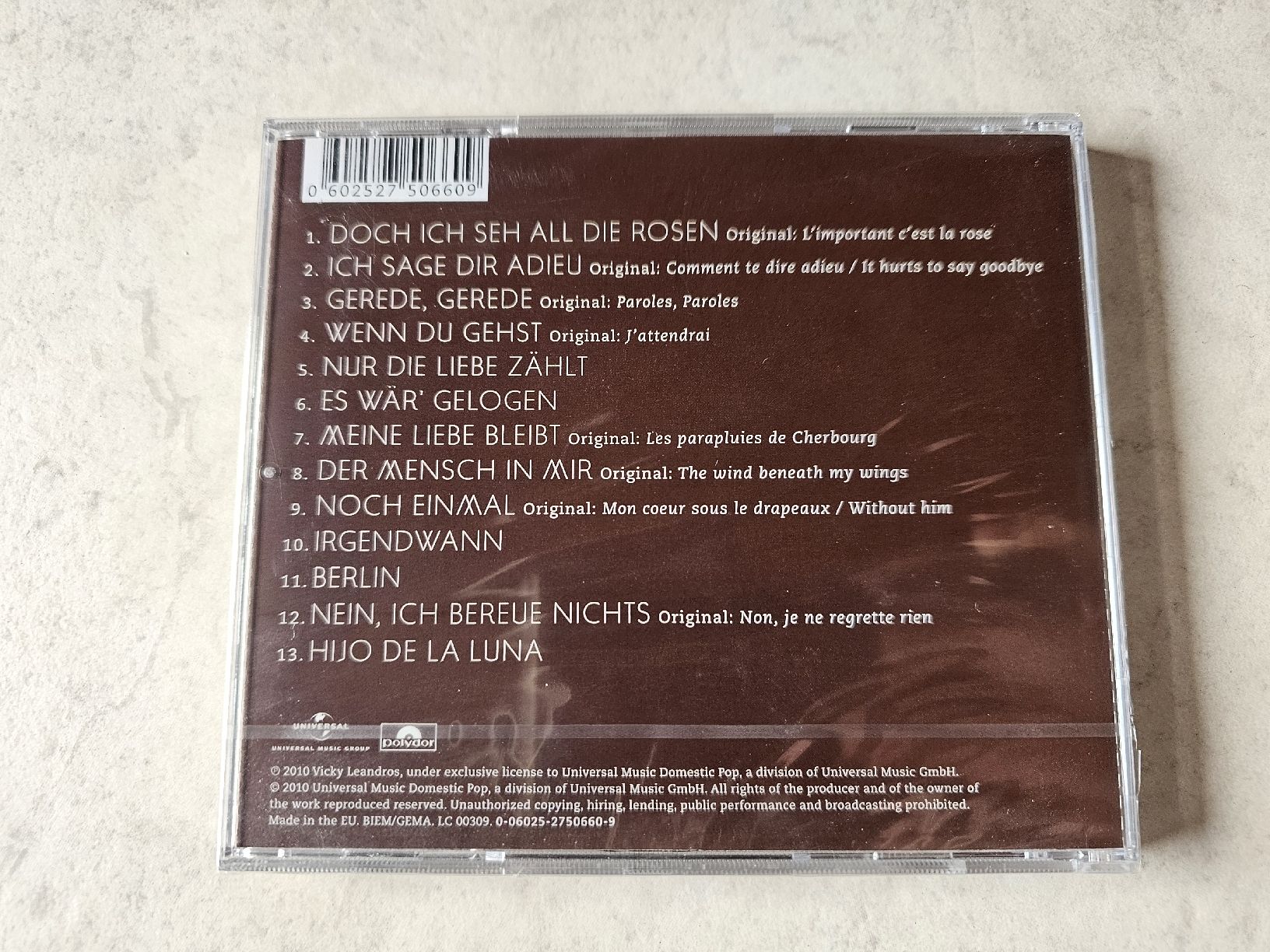 CD: Vicky Leandros  -  Zeitlos  /  Fabrikneu – Nuovo e nell'imballaggio originale da Schneisingen venduto da backstore24 1