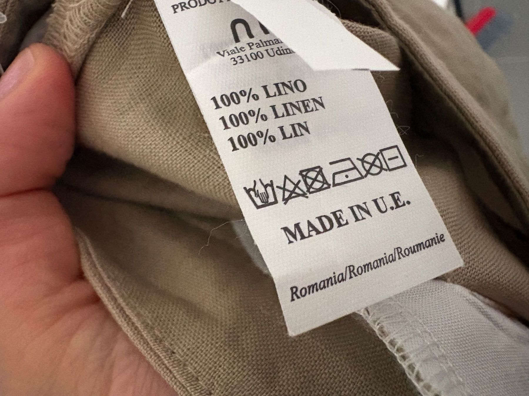 Pantaloni: niu - 100% Linen Pants - Size S – Usato da Muzzano venduto da Sidney_3 3