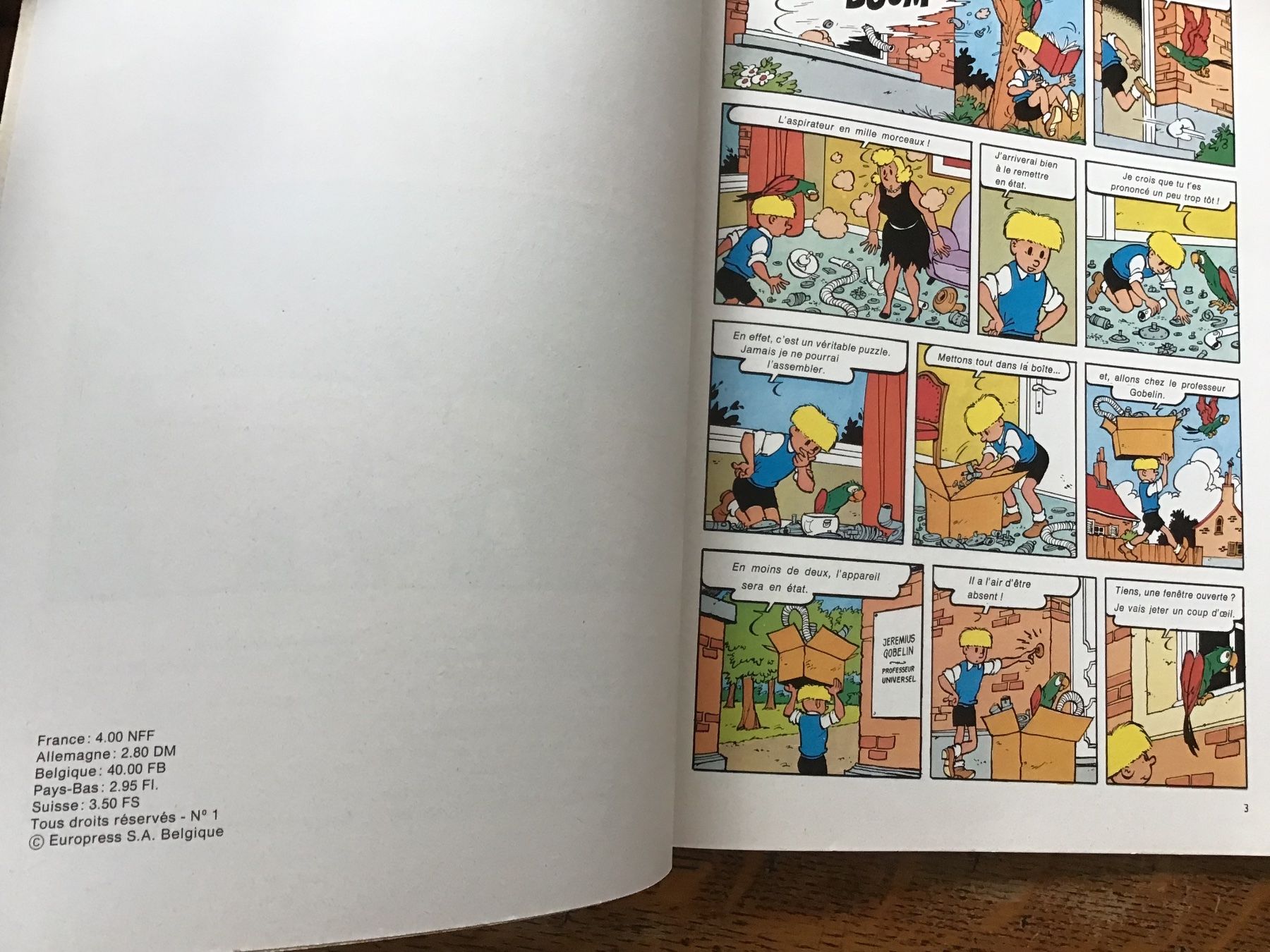 BD: Gil et Jo EO T 1 – D'occasion à Fully par Ruby97 1