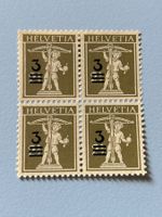 Briefmarke - Schweiz - 4er-Block  3 Rp. 1930 - postfrisch
