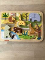 Janod Holzpuzzle Tiere