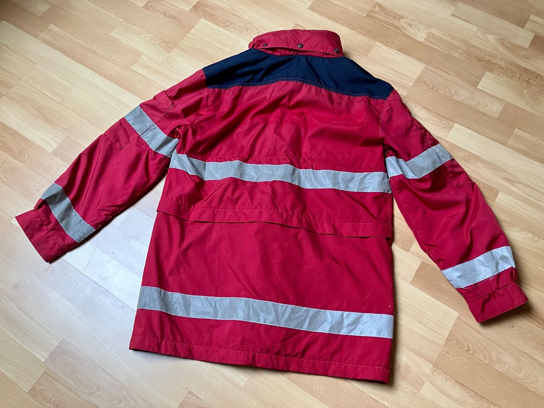 Jacken: Warn Schutz Jacke Arbeitsjacke rot – Gebraucht aus Bettwiesen von Zustand57 2