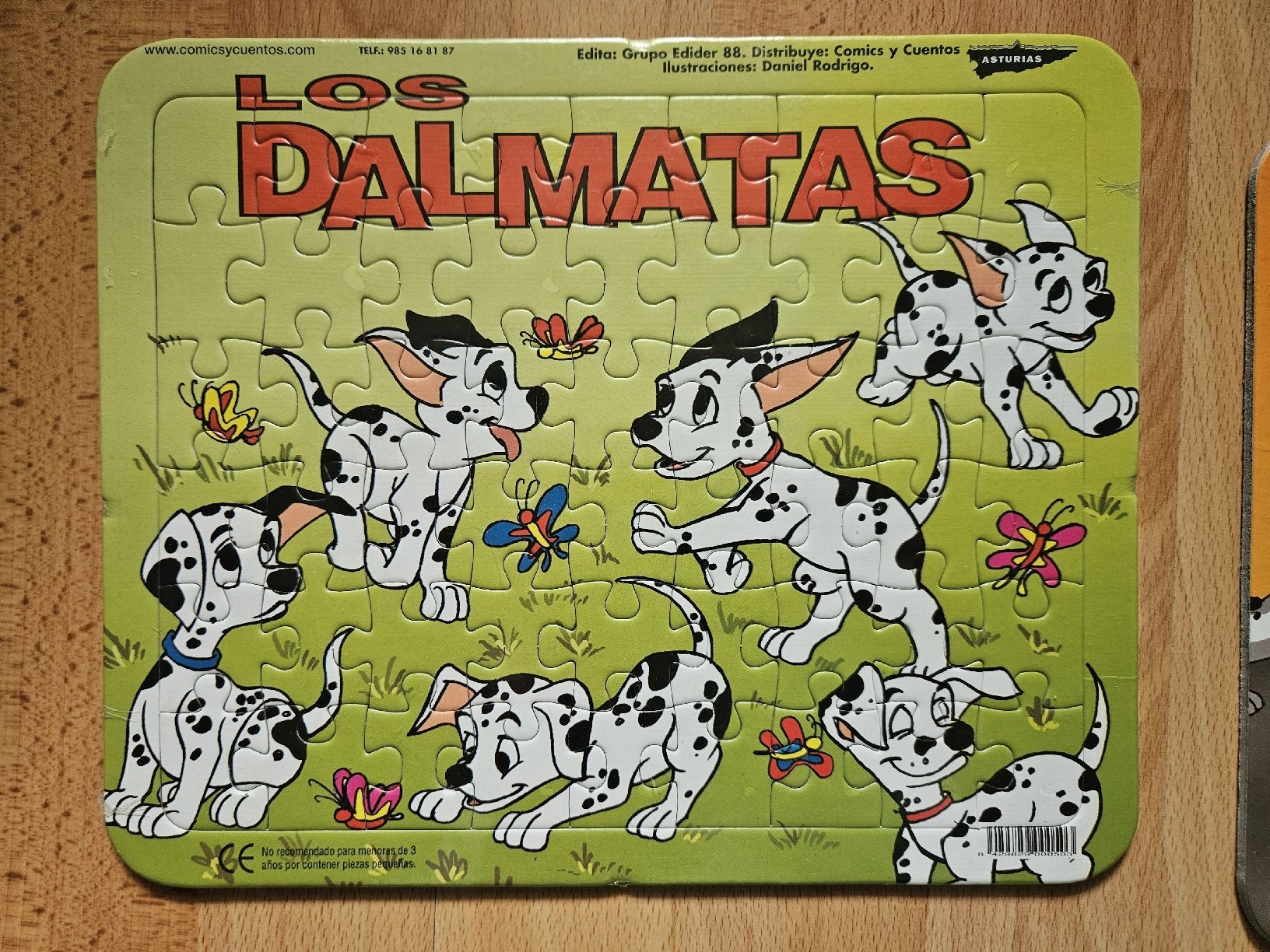 Puzzle: 101 Dalmatiner Puzzle Sammlung, 4 Stk, Los Dalmatas – Usato da Ebikon venduto da SecondChance_byM 3
