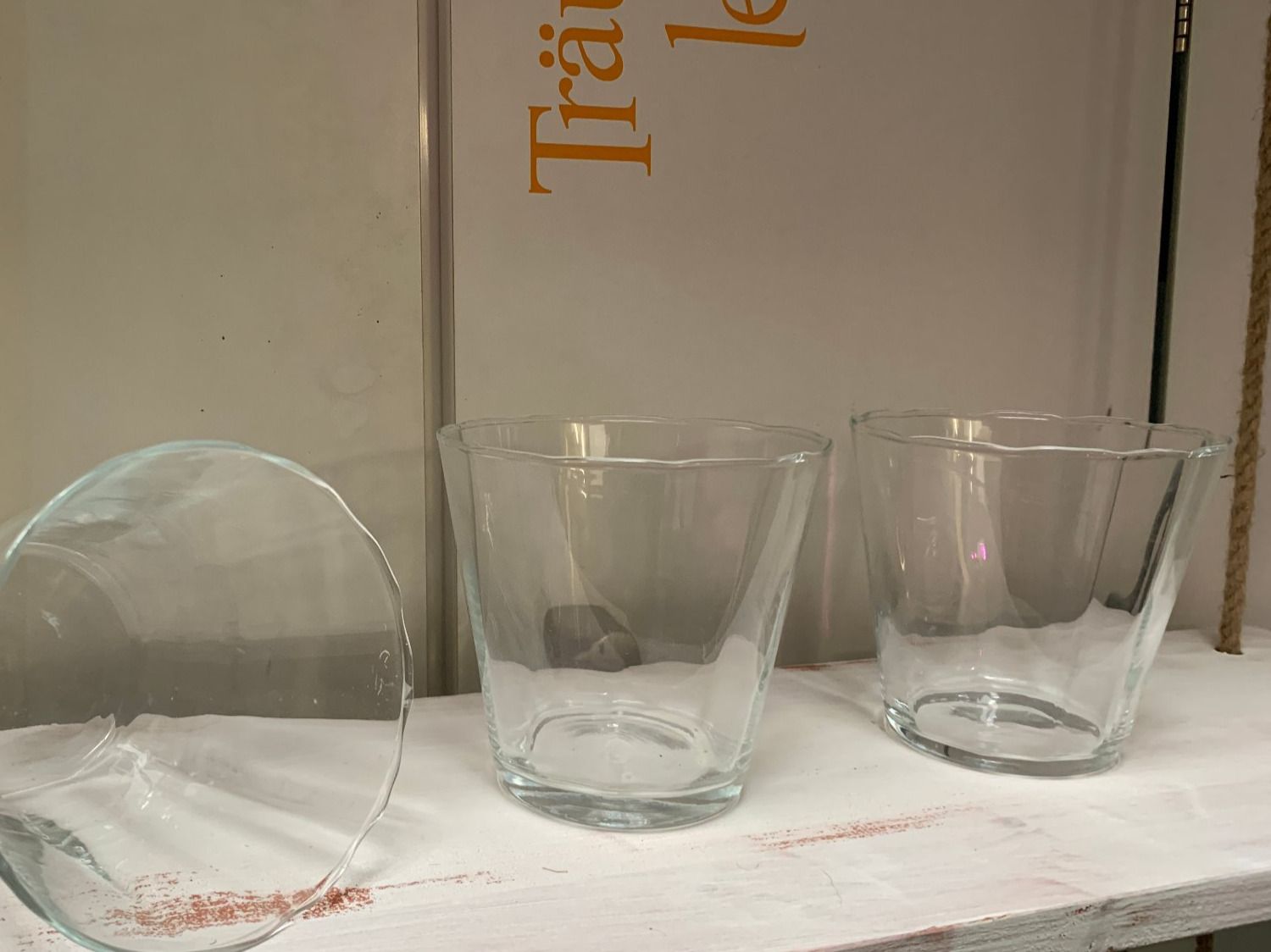 Vasi & Recipienti: wunderschöne kleine Glasvase leicht konisch – Usato da St. Gallen venduto da Miousch 7