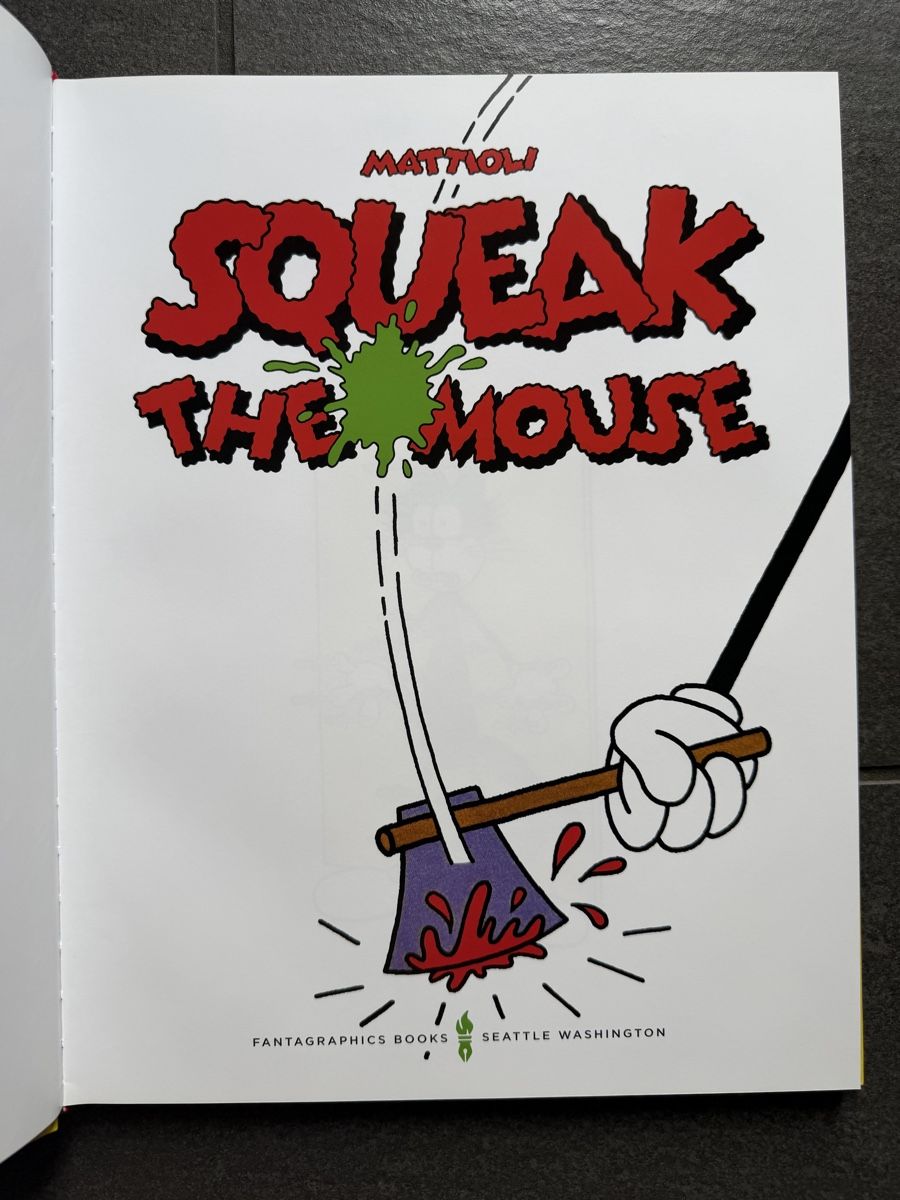 Fumetti: Squeak the Mouse Comic Massimo Mattioli Hardcover – Usato da Zürich venduto da cENS0R 2