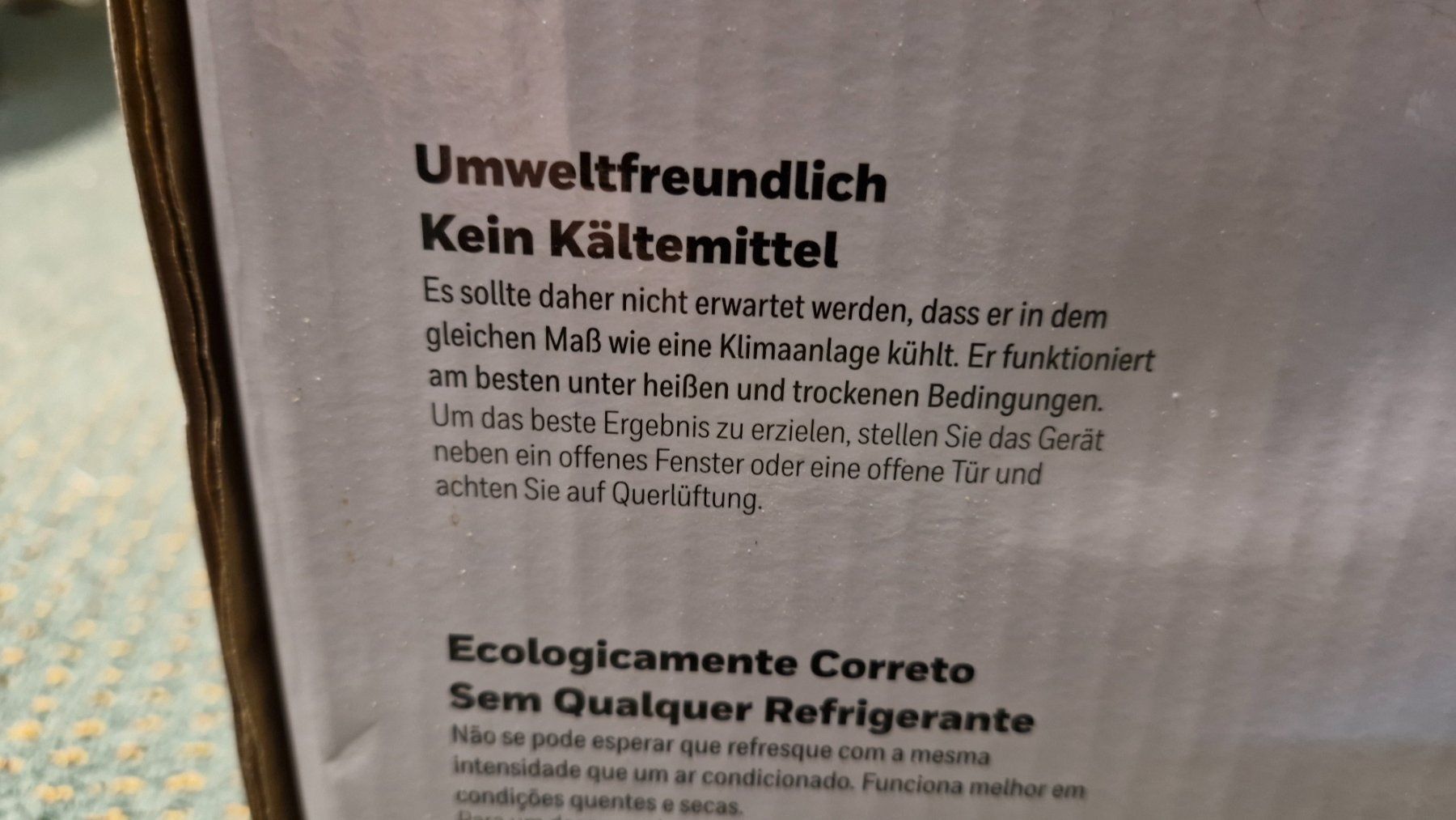 Honeywell Climatiseurs: Honeywell Luftkühler Luftkühler – Neuf avec emballage d'origine à Dorf par Zur-Lingg 5