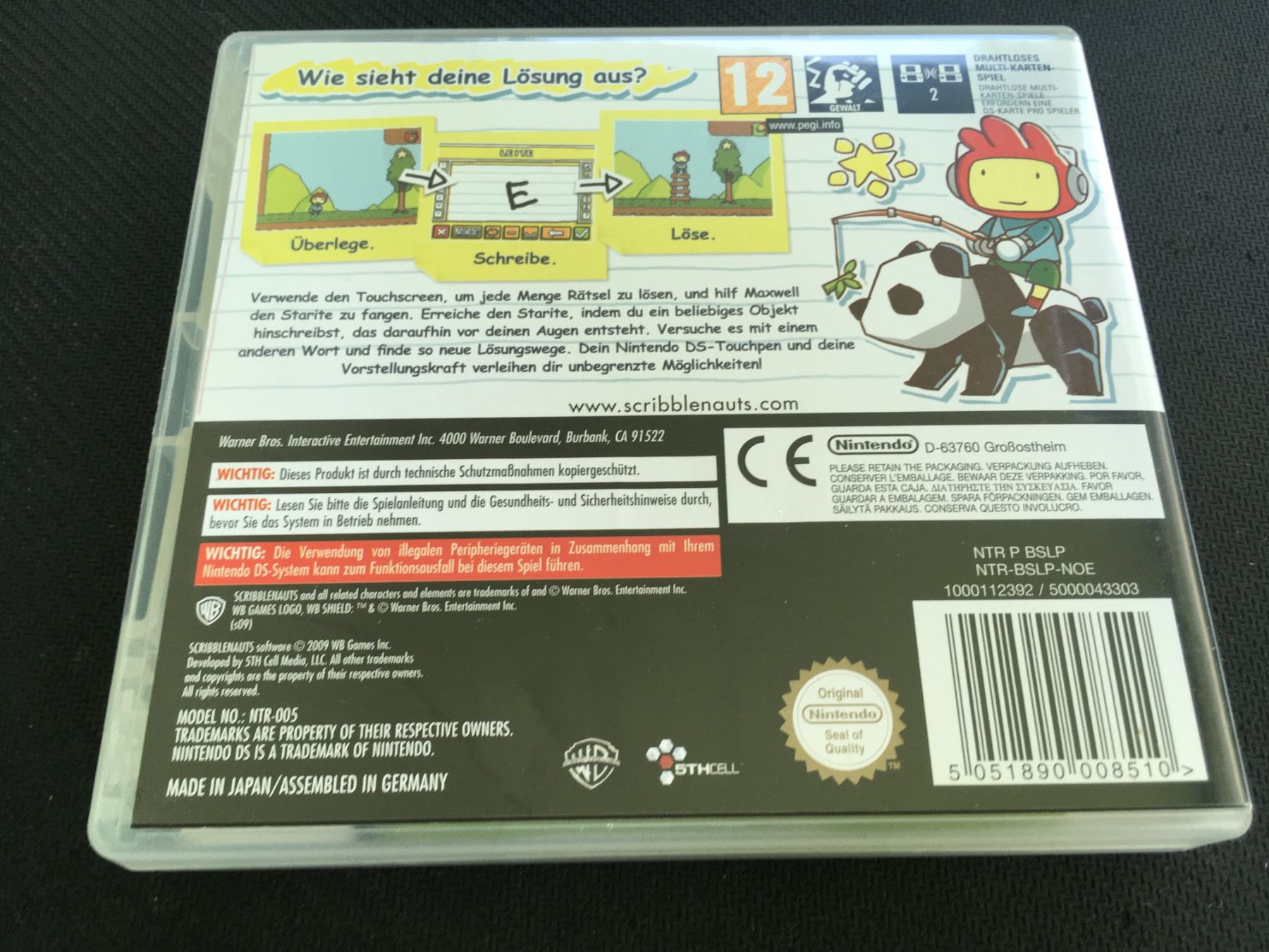 Nintendo Giochi: Scribble Nauts - Nintendo DS – Usato da St.Gallen venduto da Punktchen01 1