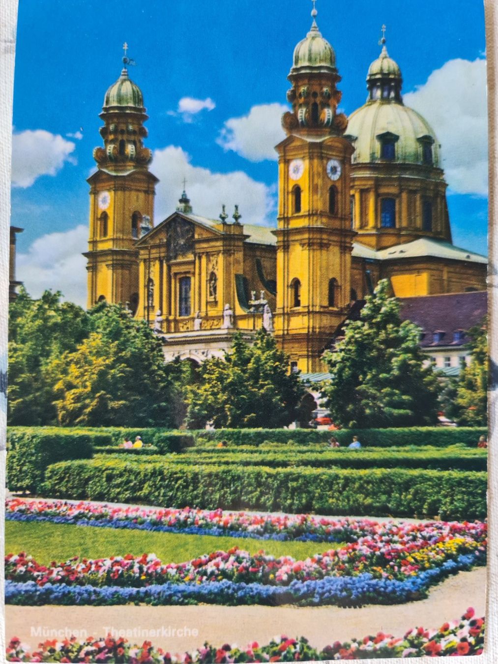 Cartoline postali: Ansichtskarte München Theatinerkirche Deutschland – Nuovo (secondo la descrizione) da Dintikon venduto da Vexi
