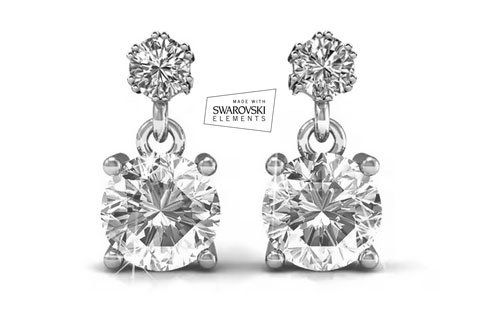 Ohrringe & -stecker: Ohrring  mit Swarovski Elements – Neu und originalverpackt aus Bottenwil von anh_5brz
