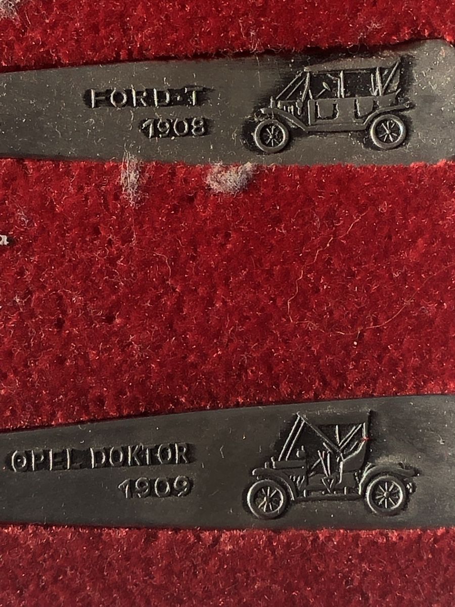 Cucchiai: Oldtimer Löffel 6er Set ESM mit Autos - Rarität! – Usato da Arbon venduto da Wladimir1 3