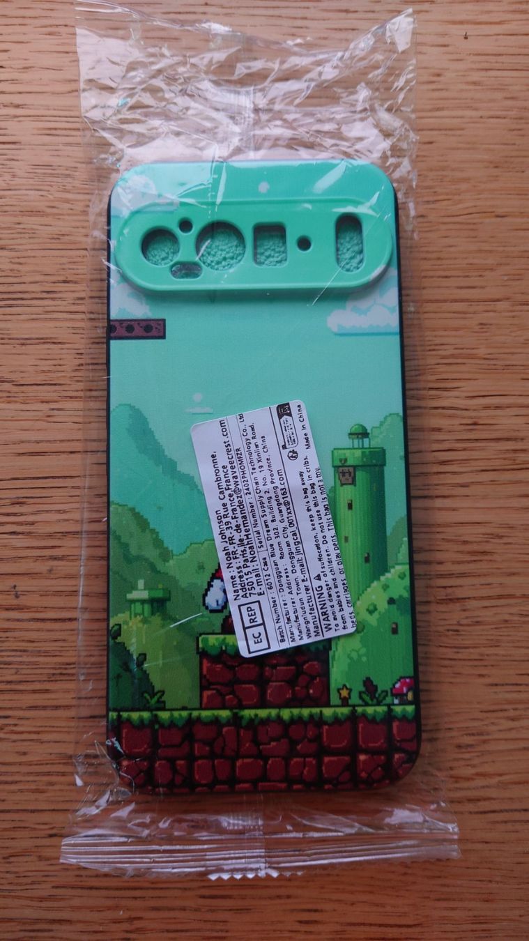 Samsung Cover & Protezioni schermo: Google Pixel 9 Pro XL Schutzhülle Super Mario – Nuovo e nell'imballaggio originale da Schlieren venduto da s-master 1