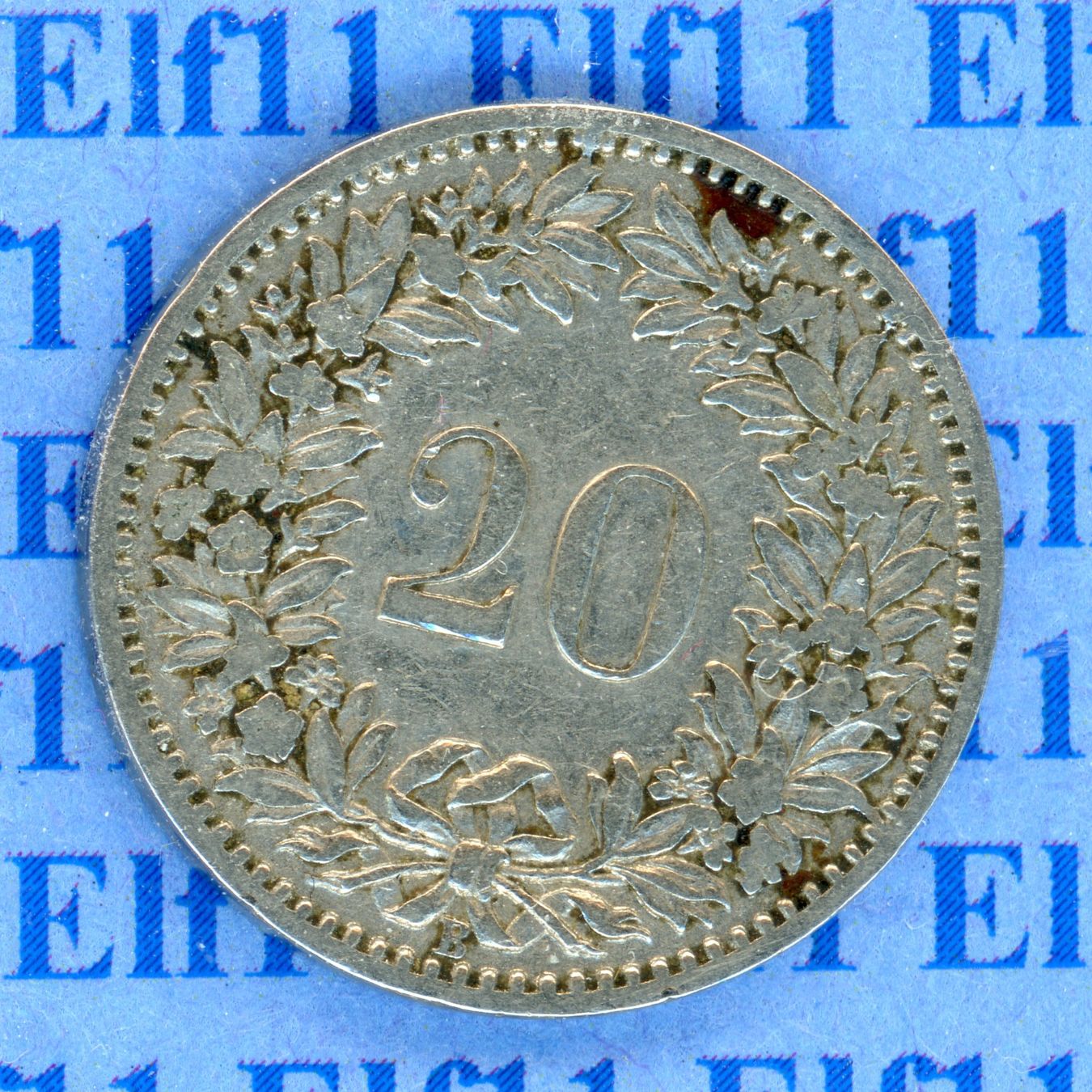 Tutti le monete: CHF___0.20 1897 s 20 Rappen – Usato da Widnau venduto da Elf11 1