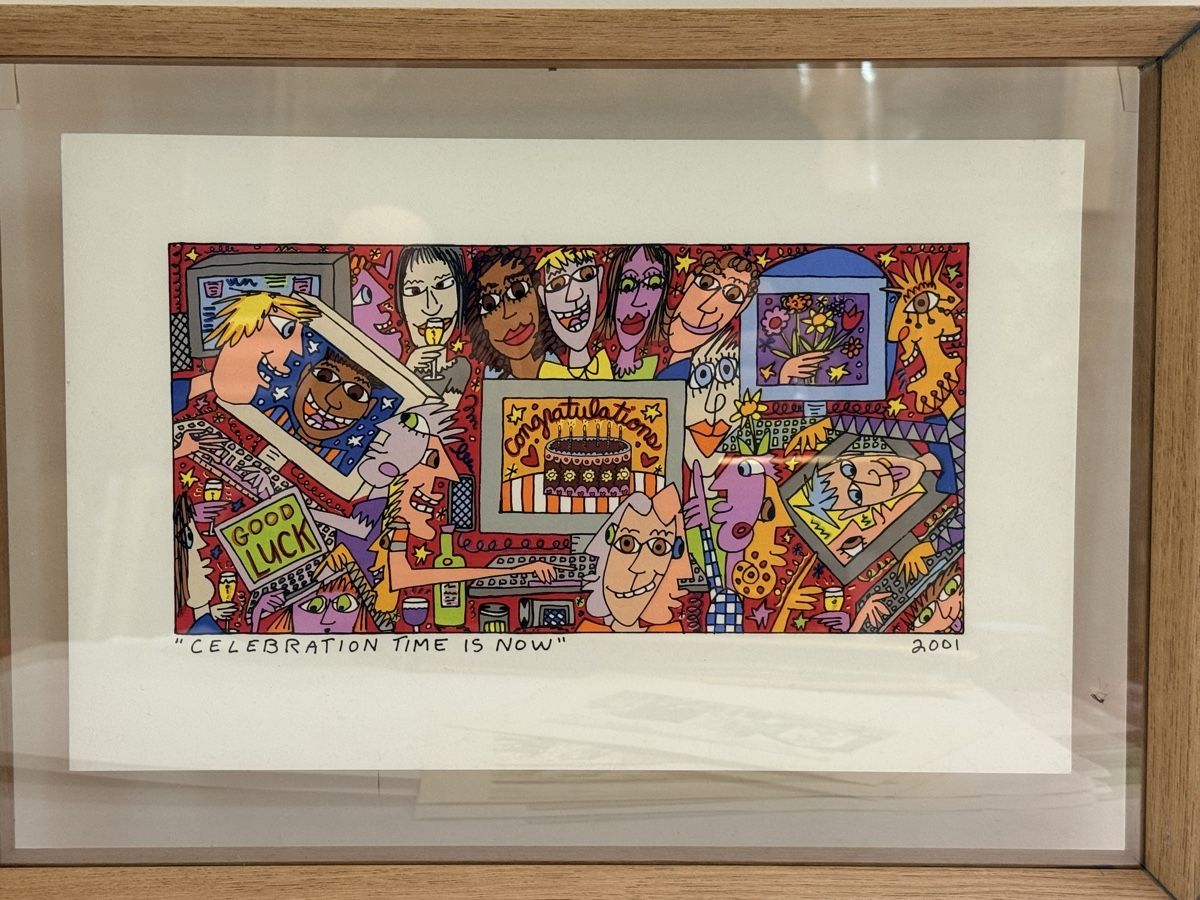Arts picturaux & lithographies: James Rizzi - Farblithographie – D'occasion à Solothurn par NUVICO 2