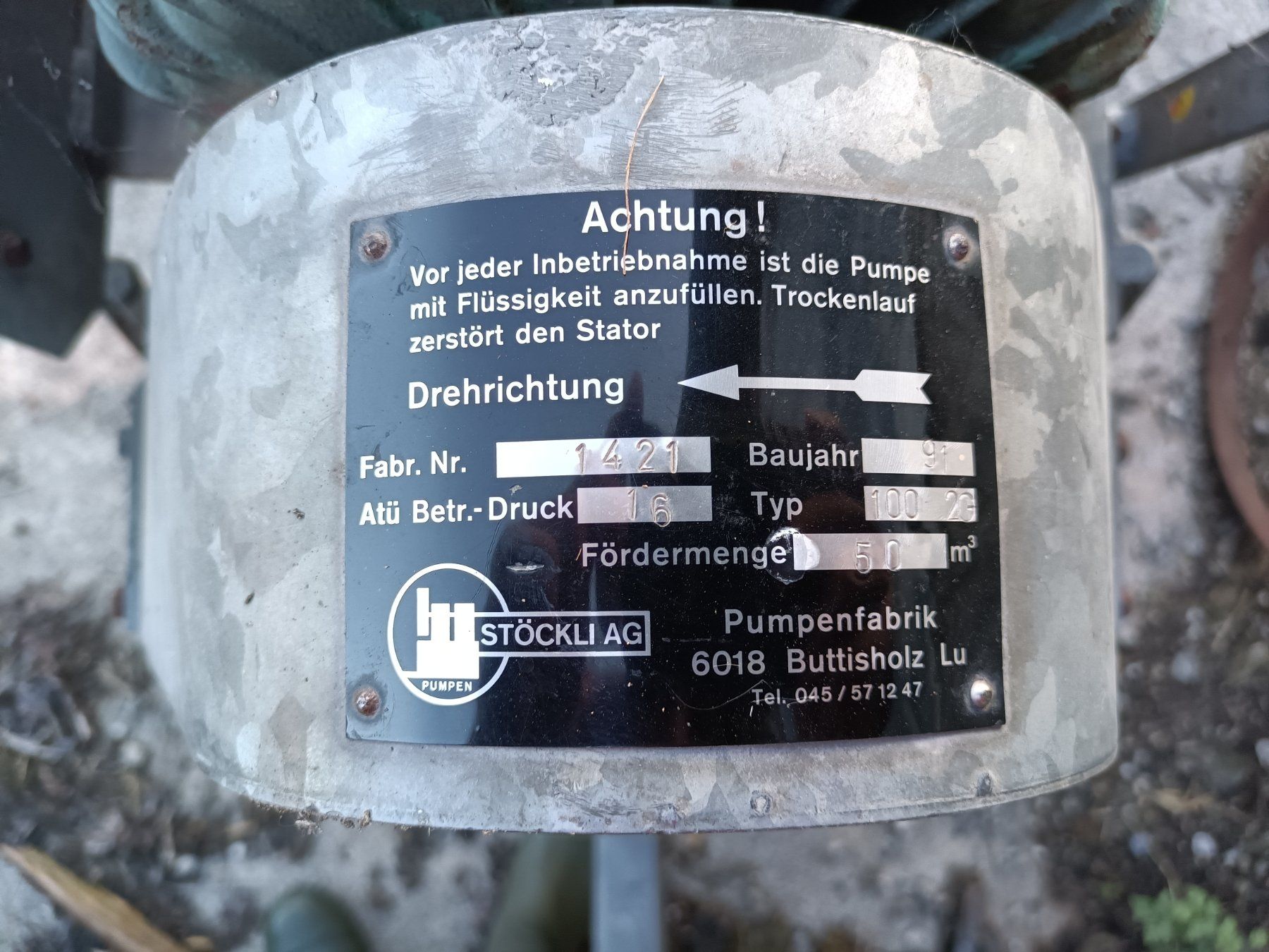 Tutte le macchine: Pumpe mit AgroPilot Fernsteuerung, gebraucht – Usato da Stans venduto da Odermatt92 3