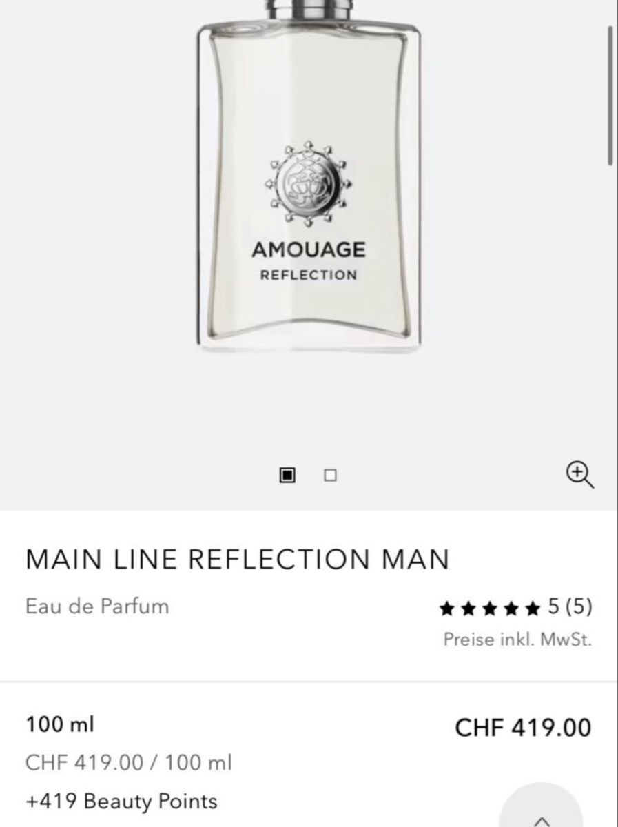 Amouage Profumi & Eau de Toilette: Amouage Reflection Man 100ml – Usato da Burgdorf venduto da Khalid_Che 1