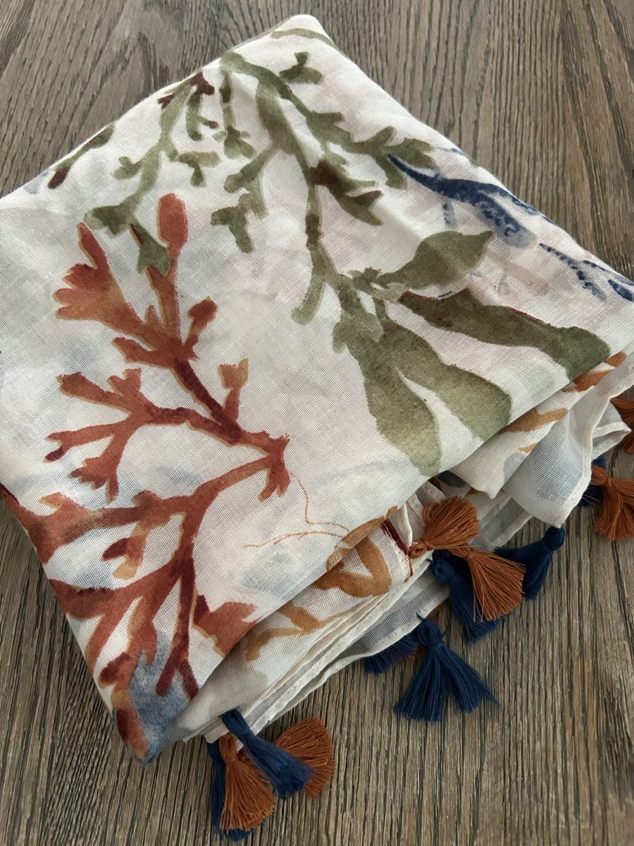 Foulard & Sciarpe: Foulard Ozean – Nuovo (secondo la descrizione) da Hofstetten SO venduto da Treasurefinds