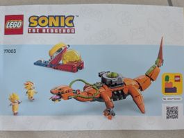 LEGO Sonic the Hedgehog Set 77003 neuwertig mit Anleitung