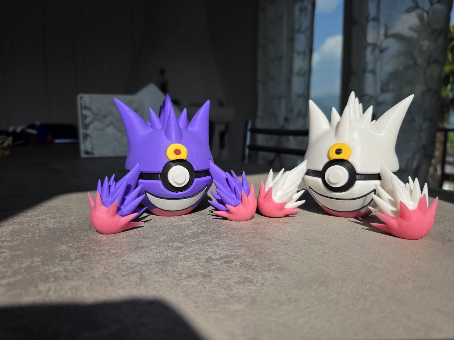 Statuette: Pokeball Mega Gengar - 3D Printed – Nuovo (secondo la descrizione) da Ligornetto venduto da Nero_Forma_3D