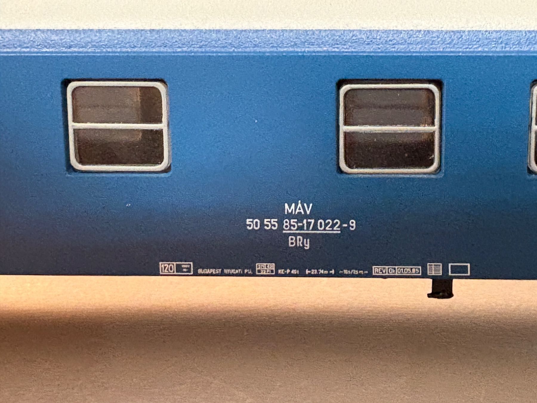 Modellini di ferrovie: Quabla/ Fuggerth MAV BRy H0 – Nuovo e nell'imballaggio originale da Riehen venduto da ambriarni 2