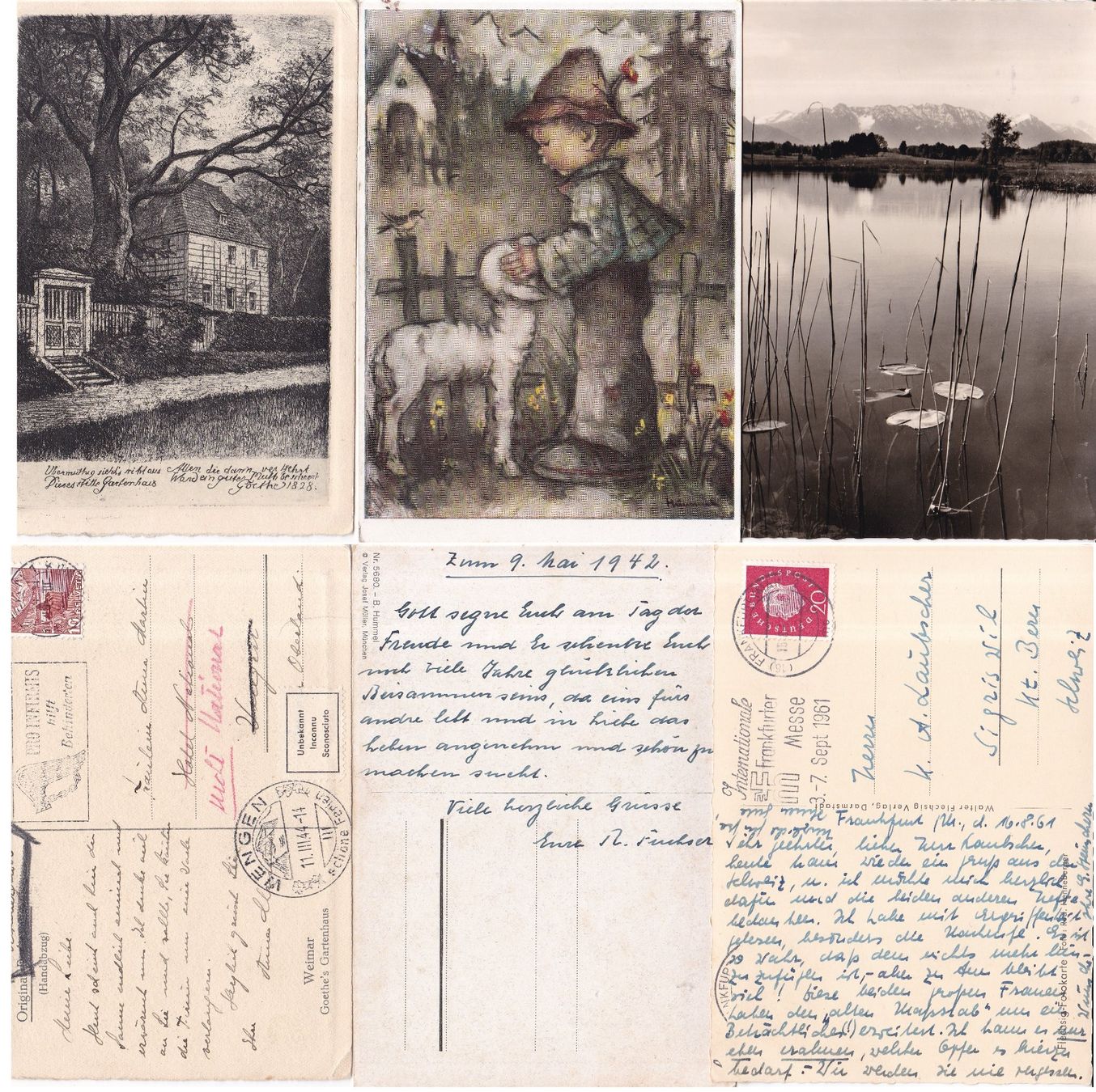 Cartoline postali: 25 Stk. Alte Ansichtskarten, Ausland, CH – Usato da Münchwilen AG venduto da Nesar 4