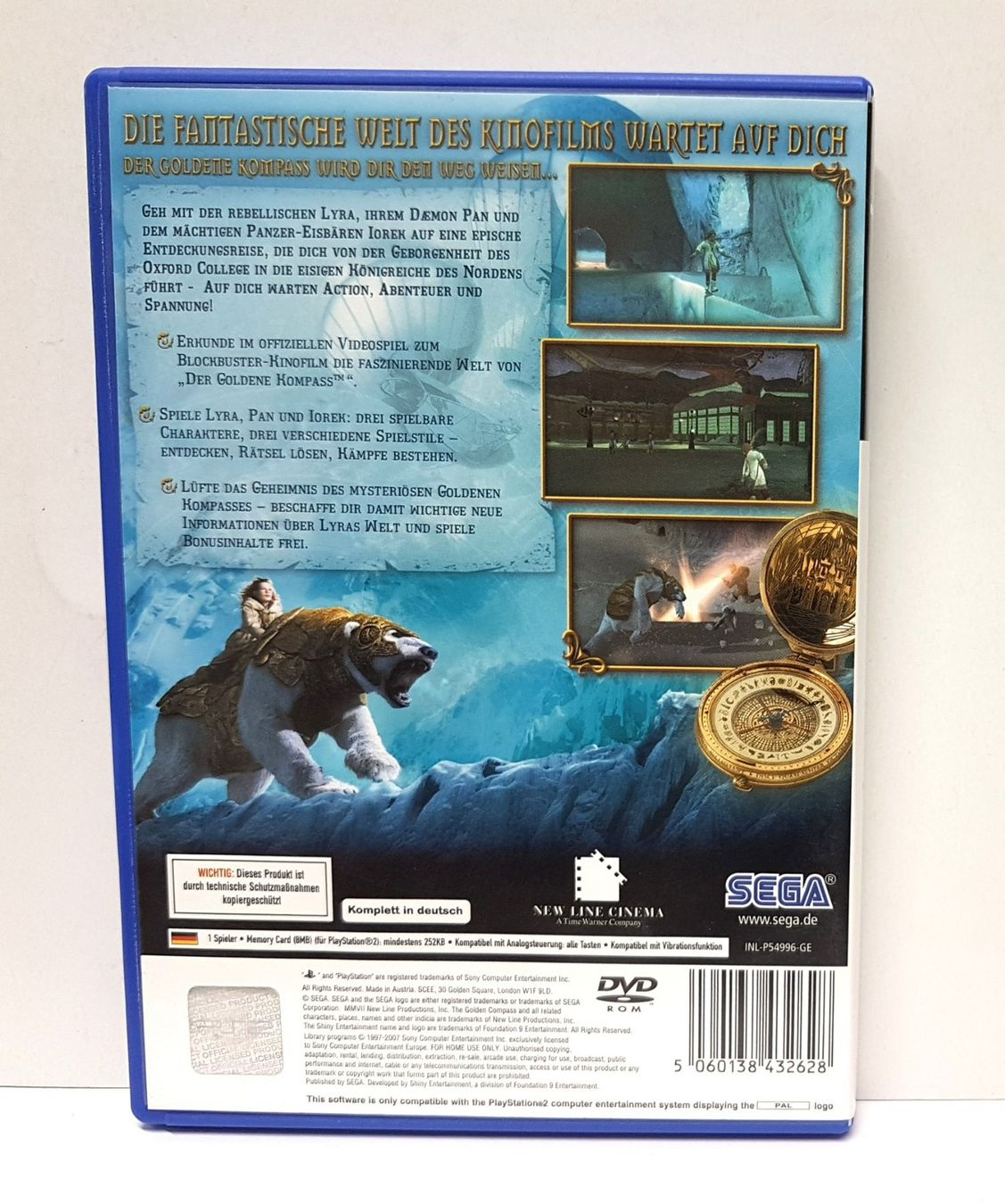 Sony Giochi: 😎Der Goldene Kompass  PS2 – Usato da Schüpfheim venduto da Games_Spielkonsolen 2