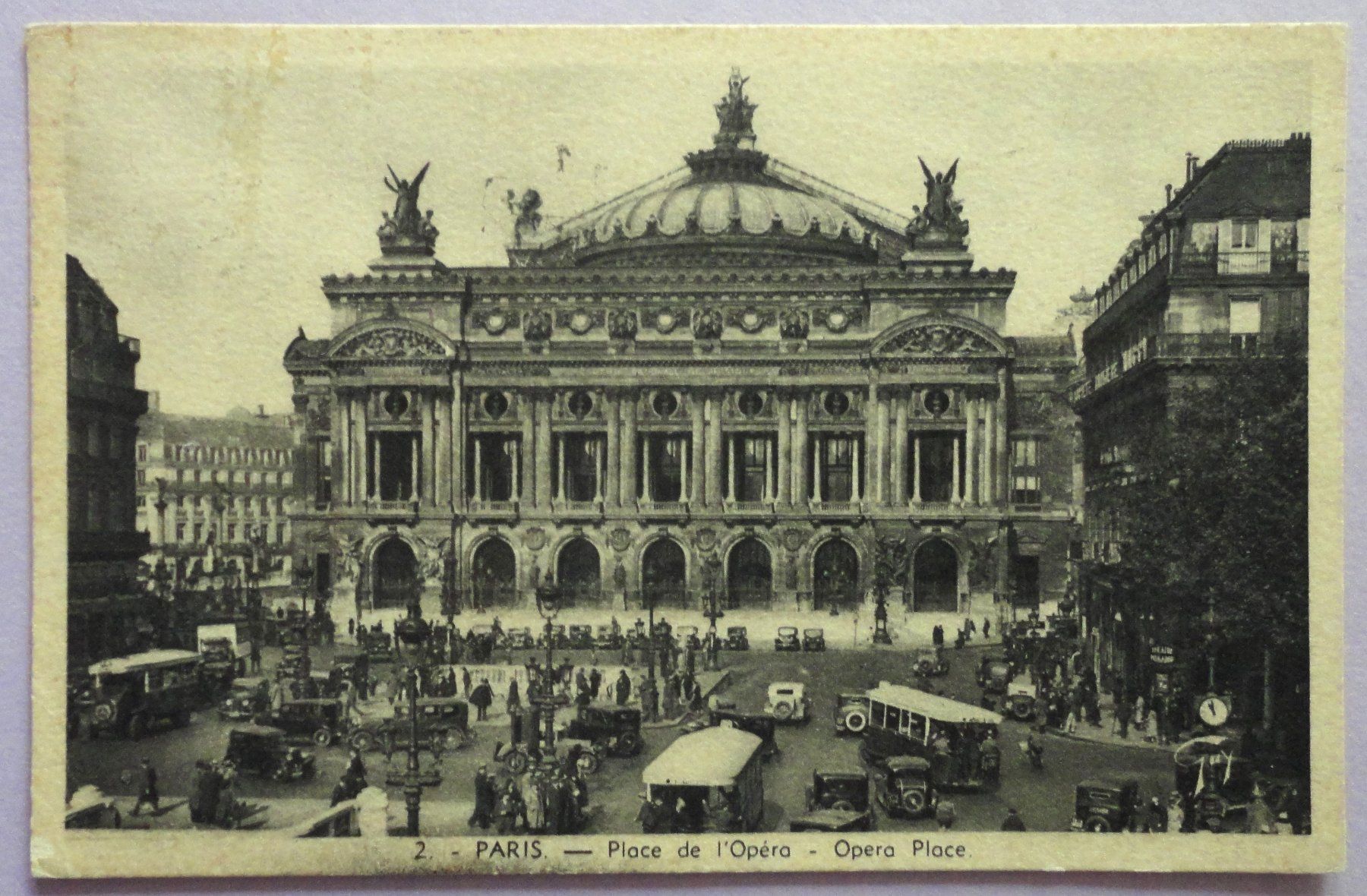 Cartoline postali: Paris - Place de l' Opéra – Usato da Fétigny venduto da Billy2miny