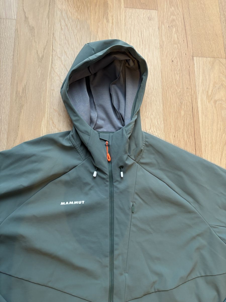 Mammut Giacche: Softshell Jacke Mammut XXL seegrün hell – Usato da Gwatt (Thun) venduto da Bioethanol01 1