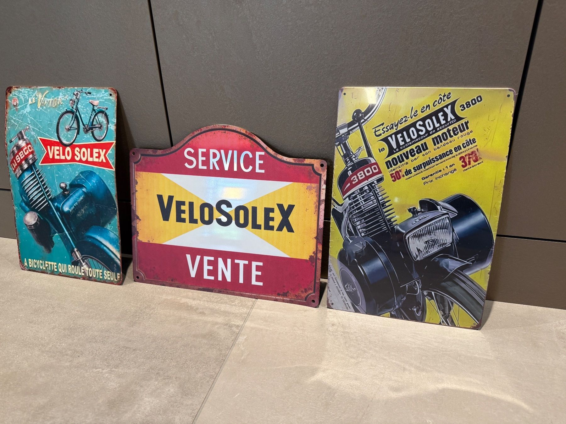 Solex Schilder: Ab 1.- CH /%% Velo SOLEX Design Vintage Tafel NEU ! SCHILD! – Neu und originalverpackt aus Seon von Aaargauer01 7