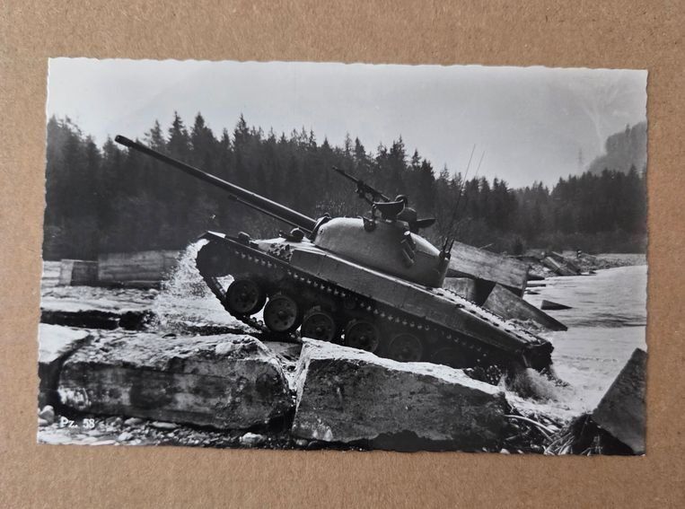 Cartoline postali: AK Ansichtskarte Panzer Pz.58 Kampfpanzer – Usato da Schenkon venduto da Uhu007