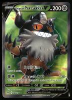 Galarian Perrserker V #183 Pokemon Lost Origin