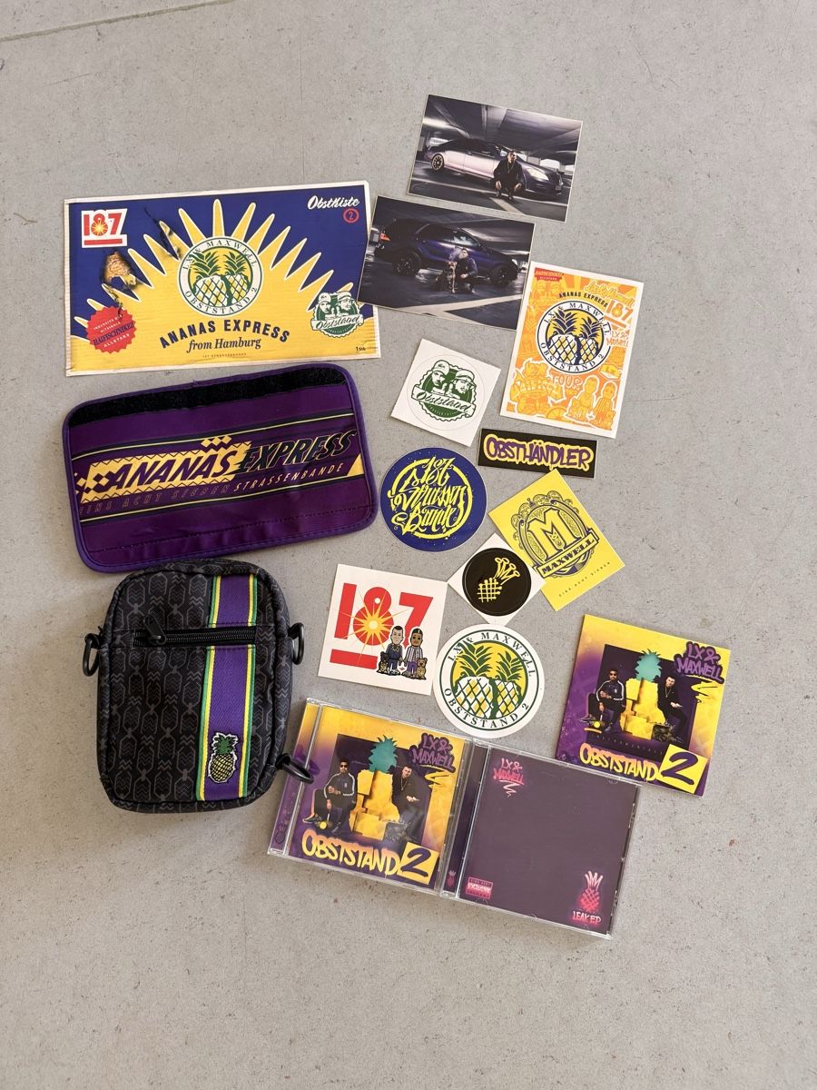 Album: LX und Maxwell Obstand 2 Merch Box – Usato da Bubendorf venduto da jan_g9c2