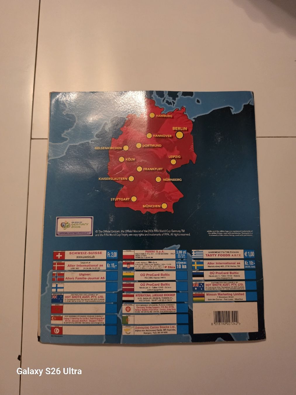 Panini Album: Album Panini Germany 2006 100% Complet  – Usato da Fleurier venduto da Doun 1