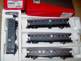 ACME H0 55016 FS 4'er Wagenset Terrazzini mit Gepäckwagen Di