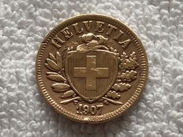 2 centimes/rappen 1907